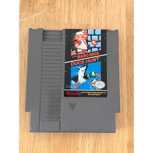 Super Mario Bros Duck Hunt Nintendo NES Game Cartridge NES-MH-USA Tested